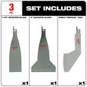 Material Removal SAWZALL Blade Set, 3 Piece image number 2